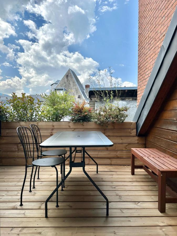 Апартаменты Ecrin De Calme Avec Terrasse Шамбери Экстерьер фото
